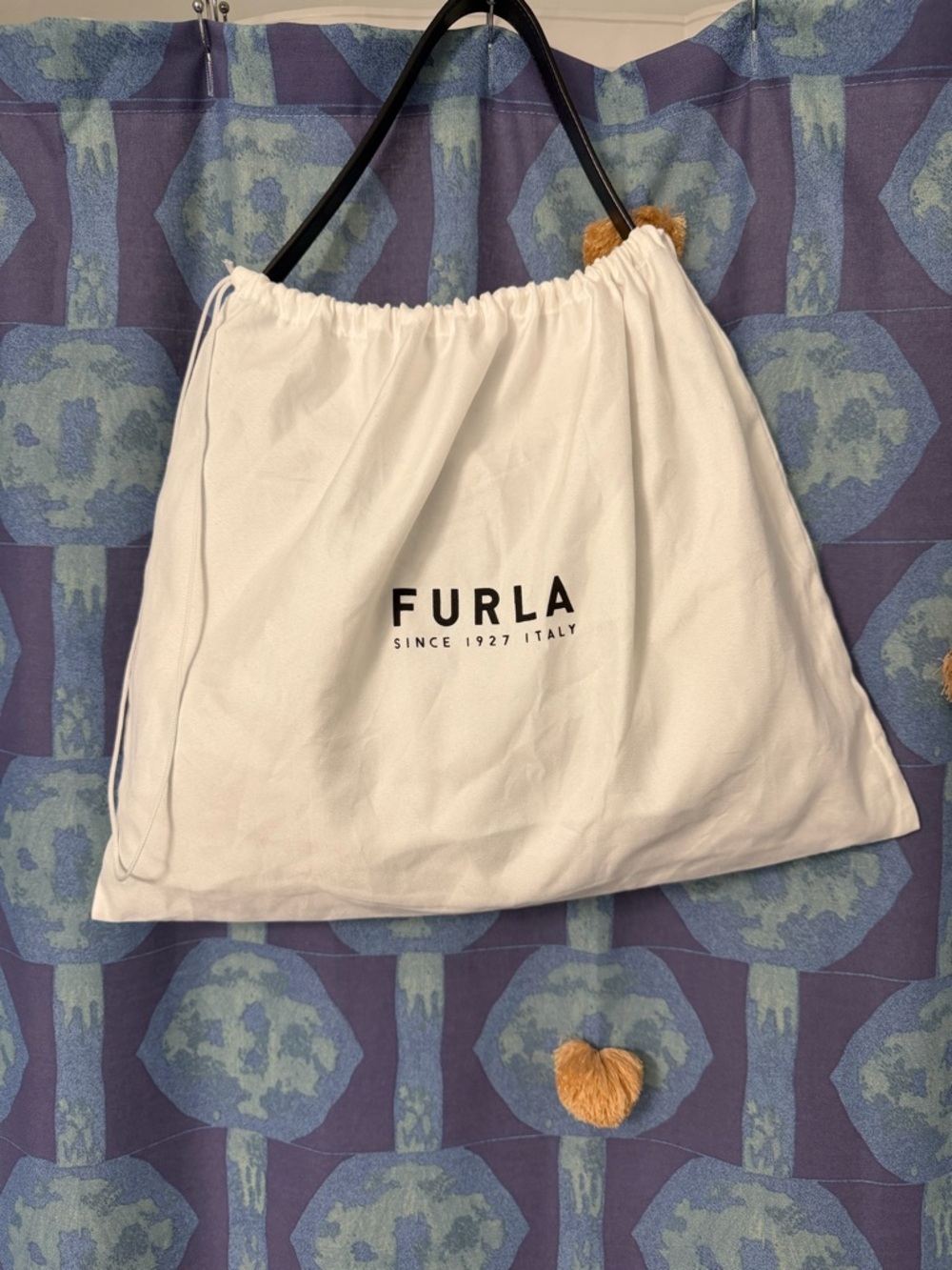 Furla Diamante Black Crocodile Embossed Shoulder Bag - Picture 4 of 10